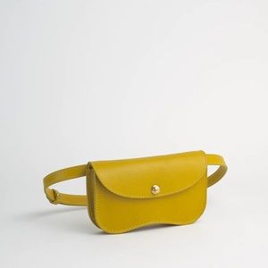 Lindquist Objects Faba Bag in Chartreuse